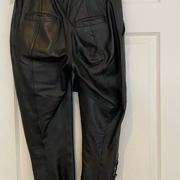 Marissa Webb Leather Pants - Picture 3 of 4